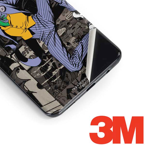 DC Comics The Joker Vintage Action pose pattern Galaxy S9 Skin